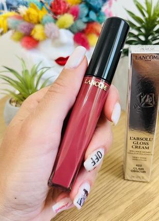 Оригінал lancome l'absolu gloss cream блиск для губ 422 clair obscur