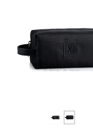 Косметичка черная мейк ап несесер мужской "maketravel"