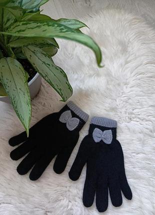 Текстильные ,тканевые женские перчатки