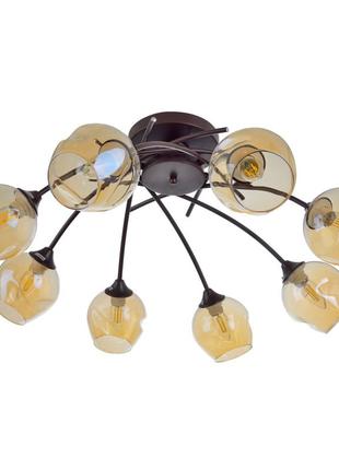 Люстра стельова e27 60w br (lk-678c/8) brille 24-339