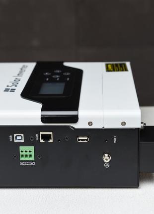 Гібридний інвертор must pv18-3224vpm, 3200w, 24v, струм заряду 60a, 160-275v, mppt (60а, 30-160 vdc)