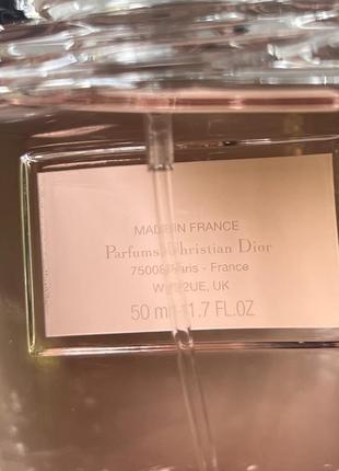 Парфуми miss dior оригінал, 50 мл3 фото