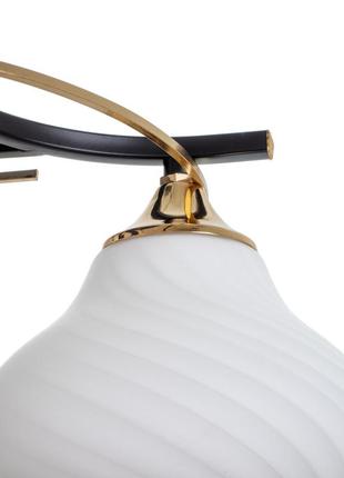 Люстра устільова в спальню e27 60w bk (lk-712s/2) brille 24-5532 фото