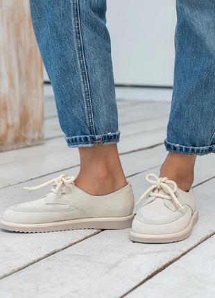 Мокасіни зі шнурком