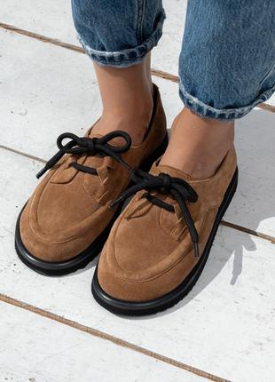 Мокасіни зі шнурком2 фото