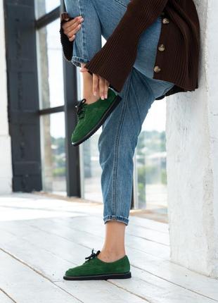 Мокасіни зі шнурком5 фото