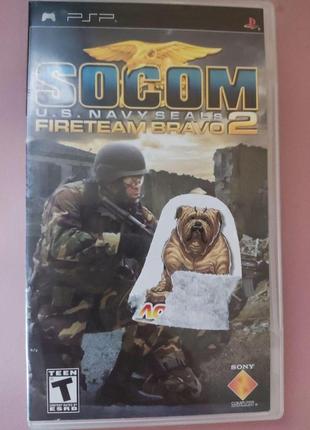 Коробка от socom , диск от sega rally r,eng,б/у, psp playstation portable