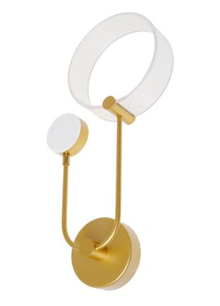 Світлодіодне бра золотистого кольору bl-725w/20w ww brille 29-329