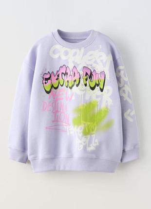 Світшот джемпер толстовка кофта zara