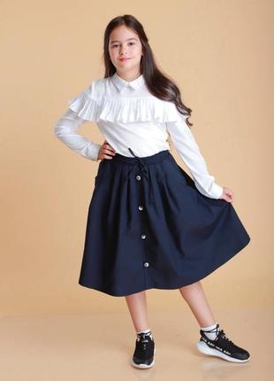 Шкільна спідниця для дівчинки