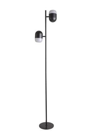 Торшер br-01 674/2*7w led bk brille 25-349