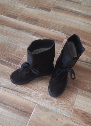 Зимові стильні чоботи