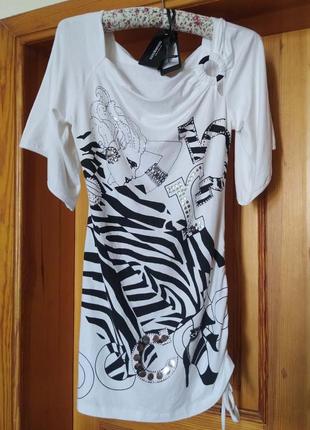 Футболка, от roccobarocco, новая