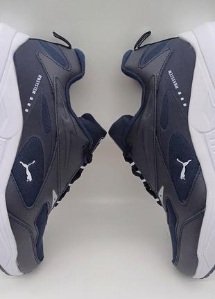 Демисезонные кроссовки puma синие