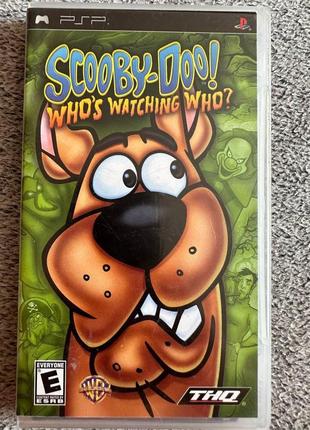 Scooby-doo! whos watching who?,eng,б/у, psp playstation portable