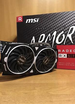 Відеокарта msi rx 570 8 гб