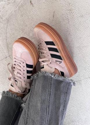 Кроссовки женские в стиле adidas girl gazelle bold
« oreo pink » premium