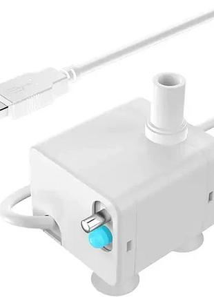 Насос для фонтанів npet wf020, wf020tp, wf050 з підсвіткою білий