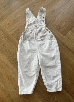 Джинсовый комбинезон zara