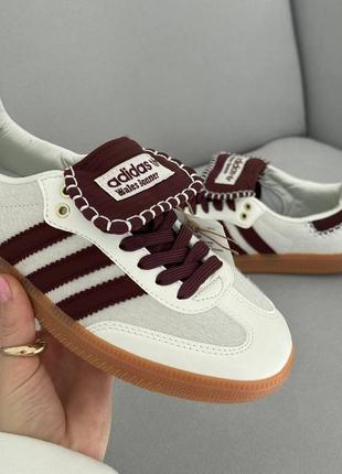 Женские кроссовки adidas samba wales bones2 фото