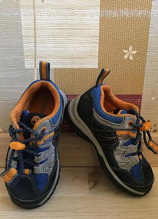 Шкіряні туфлі-кросівки на хлопчика/timberland/ розмір 23-24