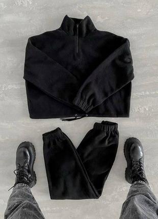 Теплый осенний костюм