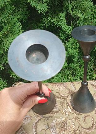 Подсвечники винтажные из латуни от memphis