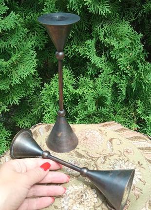 Подсвечники винтажные из латуни от memphis