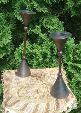Подсвечники винтажные из латуни от memphis