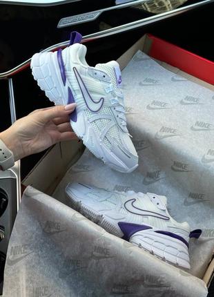 ✔️жіночі кросівки nike runtekk wmns white purple1 фото