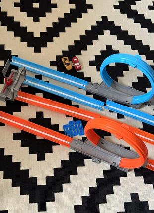 Трек hot wheels двойная петля