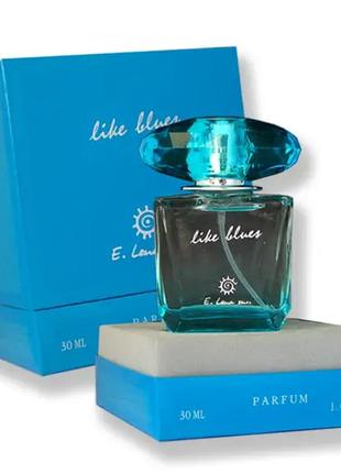 Подарок женщине/девушке: парфюм e. lena sun like blues 30ml, тушь senana, 3-х цв.база/макияж, подставка+свеча3 фото