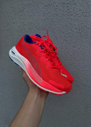 Удобные кроссовки для бега puma velocity nitro 2 orange4 фото