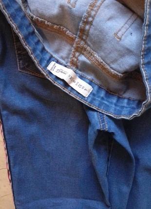 Подростковые стрейч джинсы скинни подлетка скины с лампасами skinny джинсы узкие женские3 фото