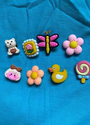 Jibbitz/джибитсы/джибітси на crocs (кроксы /крокси) для дівчинки