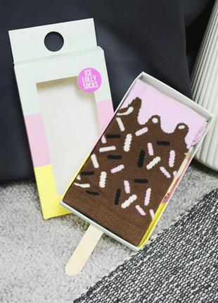 Новые подарочные носки в виде мороженое primark