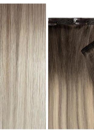 Натуральные волосы beauty works professional luxury heir extensions скандинавский блонд