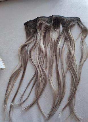 Натуральные волосы beauty works professional luxury heir extensions скандинавский блонд