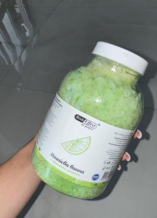 Сіль для ванни магнієва ванна з бішофітом