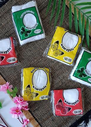 Белые капроновые колготки (польша)