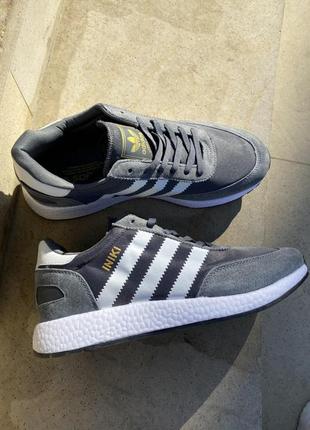 Женские кроссовки adidas iniki grey v / smb