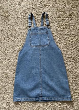 Сарафан джинсовый