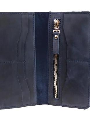 Гаманець жіночий шкіряний великий фуксія8 фото