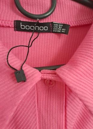 Рубашка блуза розовая присборенная на груди5 фото