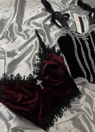 Готические корсеты топы лолита винтаж