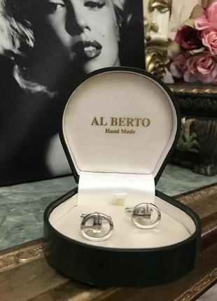 Dunhill запонки стерлінговое срібло 925пр.