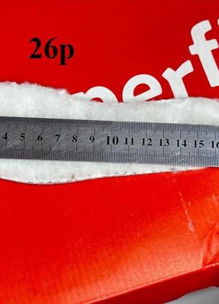 Зимние кожаные ботинки superfit flavia gore-tex 26 р, детские сапоги суперфит на девочку6 фото