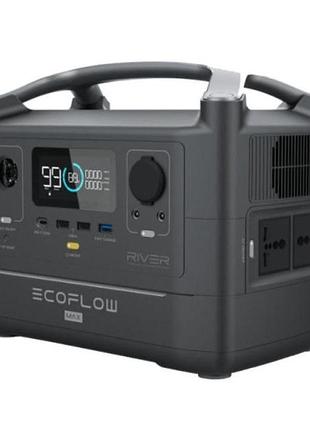 Зарядная станция ecoflow river max 600 вт 576 вт\ч