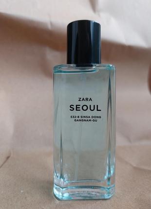 Zara seoul, парфюм zara seoul, парфюм мужской zara, духи мужские zara