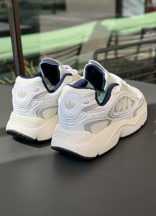 Кроссовки adidas wochenende New white beige5 фото